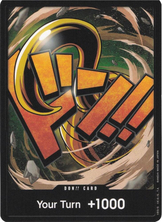 DON!! Card (Crocodile) - Premium Booster -The Best- (PRB-01) NM *FOIL*