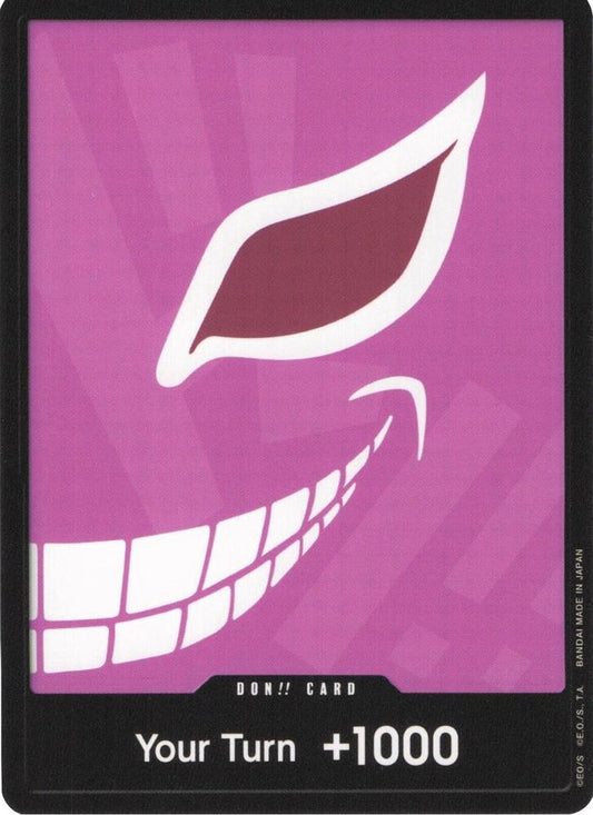 DON!! Card (Donquixote Doflamingo) - Premium Booster -The Best- (PRB-01) NM *FOIL*