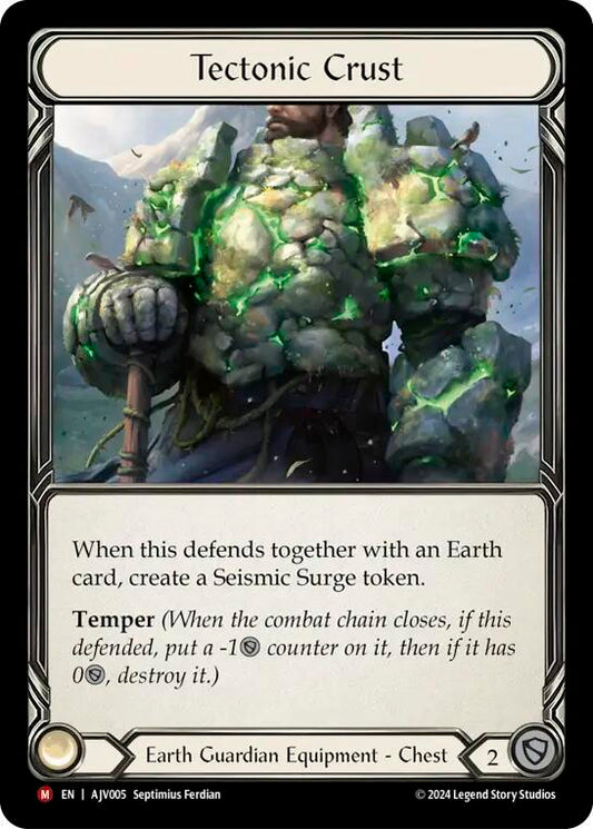 Tectonic Crust - Armory Deck: Jarl Vetreidi Rainbow Foil NM