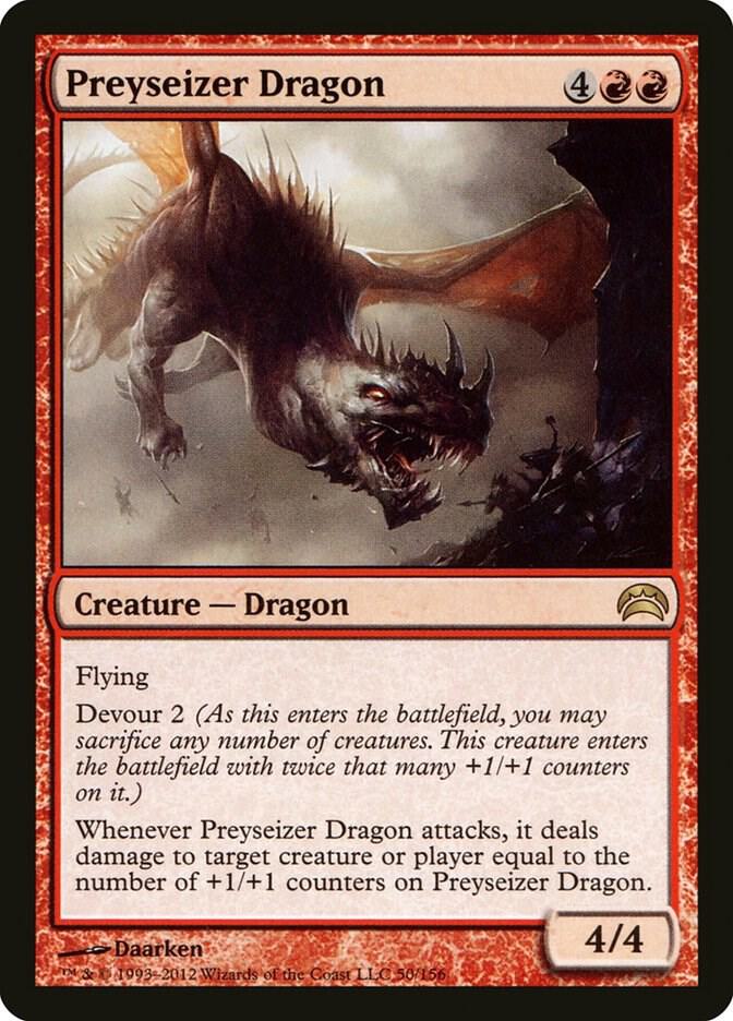 Preyseizer Dragon - Planechase 2012 (PC2) NM