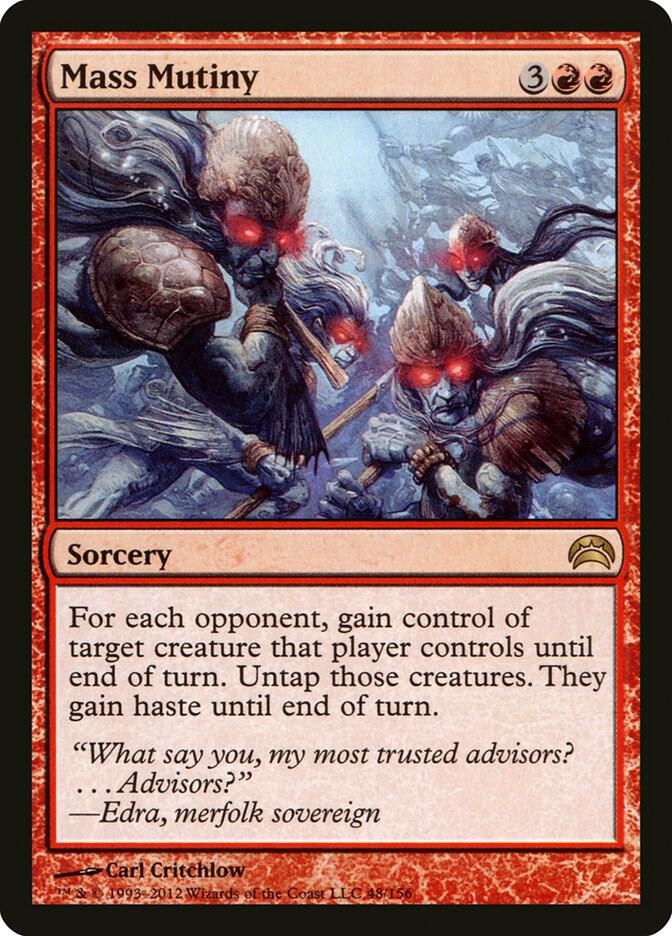 Mass Mutiny - Planechase 2012 (PC2) NM
