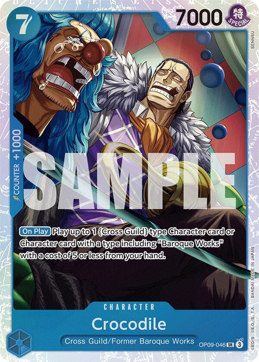 Crocodile (046) - Emperors in the New World (OP09) NM *FOIL*