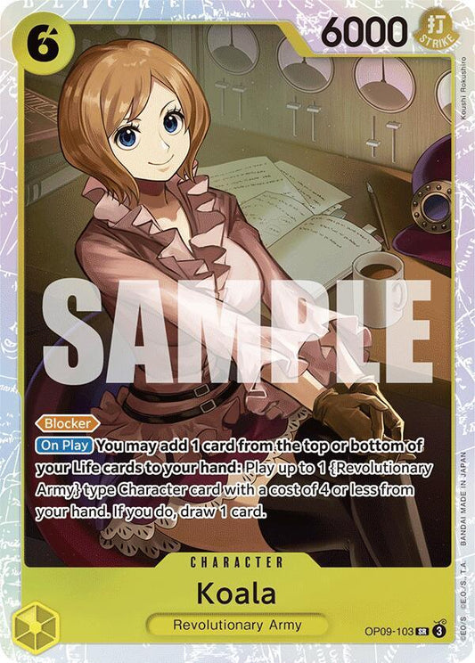 Koala - Emperors in the New World (OP09) NM *FOIL*