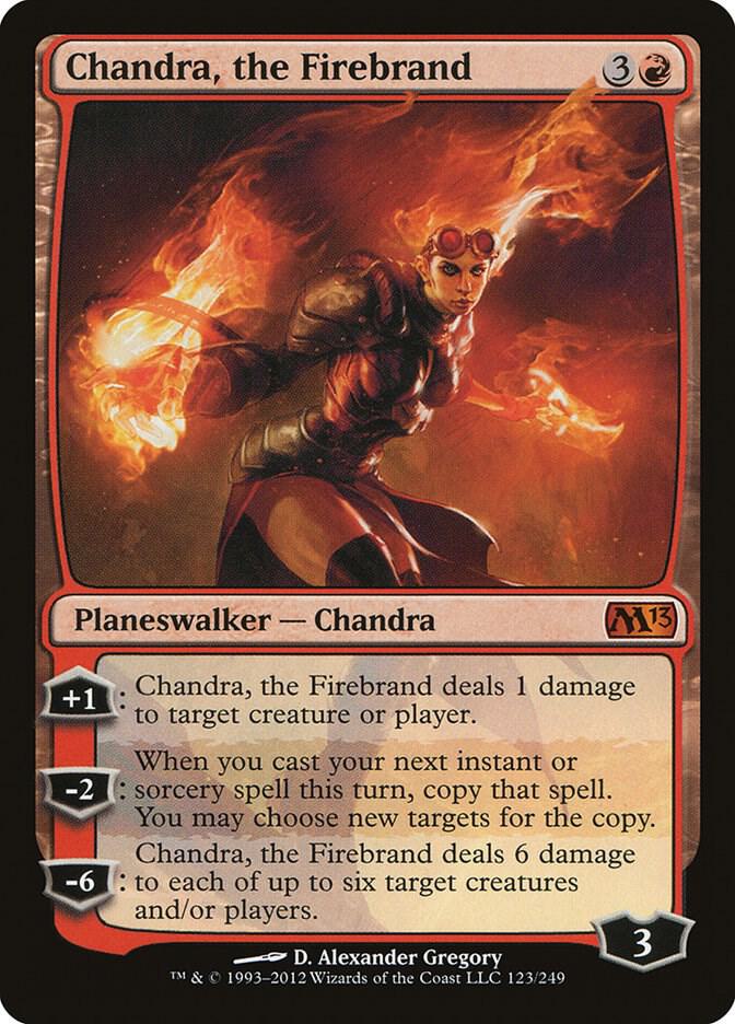 Chandra, the Firebrand - Magic 2013 (M13) (M13) NM