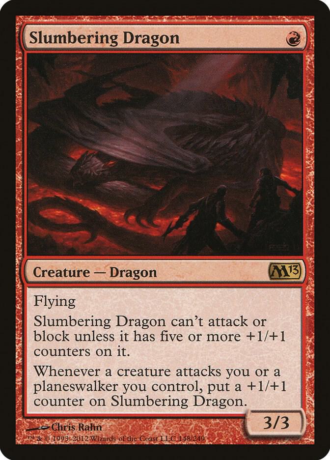 Slumbering Dragon - Magic 2013 (M13) (M13) NM