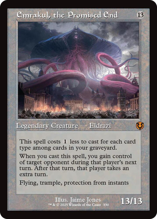 Emrakul, the Promised End (Retro Frame) - Innistrad Remastered (INR) NM *FOIL*
