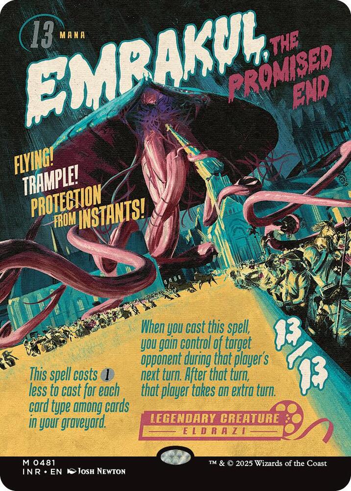 Emrakul, the Promised End (Showcase) - Innistrad Remastered (INR) NM *FOIL*