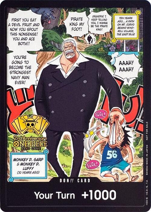 DON!! Card (2nd Anniversary Tournament) - One Piece Promotion Cards (OP-PR) NM