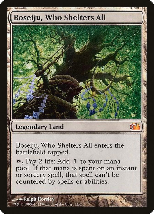 Boseiju, Who Shelters All - From the Vault: Realms (V12) NM *FOIL*