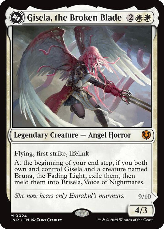Gisela, the Broken Blade - Innistrad Remastered (INR) NM *FOIL*