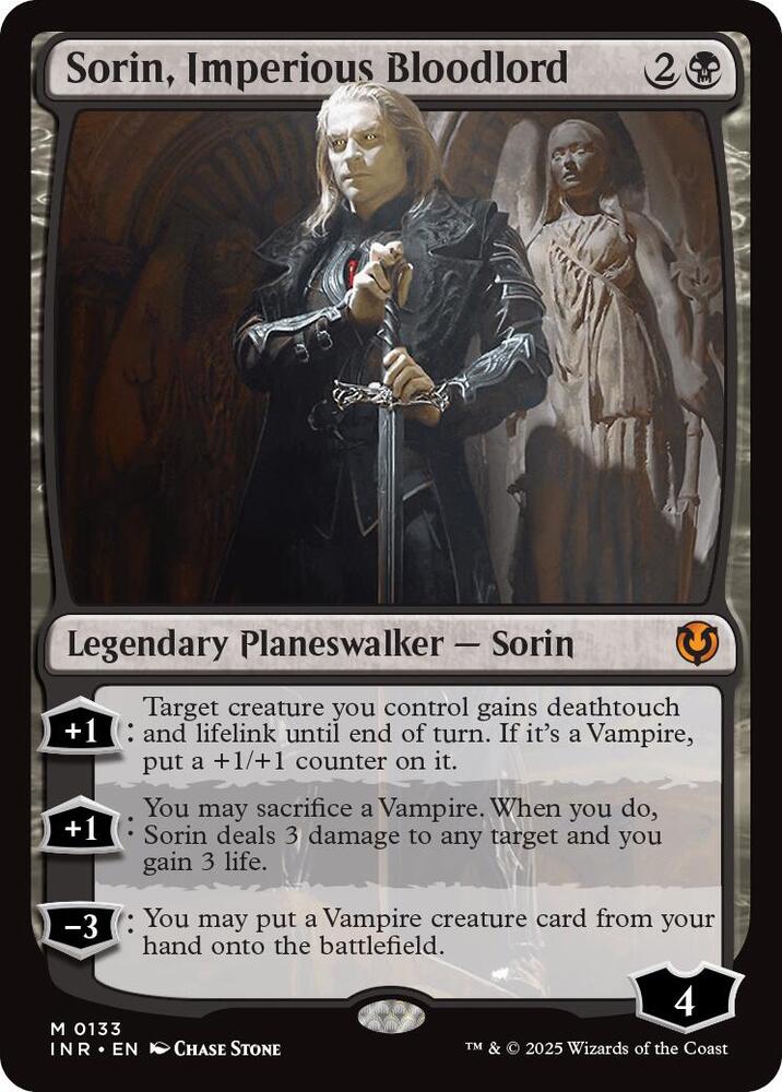 Sorin, Imperious Bloodlord - Innistrad Remastered (INR) NM