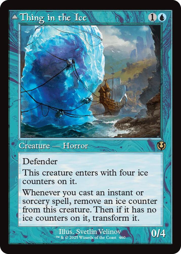 Thing in the Ice (Retro Frame) - Innistrad Remastered (INR) NM