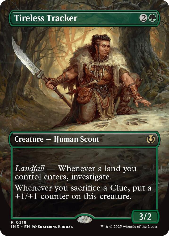 Tireless Tracker (Borderless) - Innistrad Remastered (INR) LP