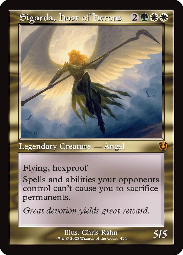 Sigarda, Host of Herons (Retro Frame) - Innistrad Remastered (INR) NM