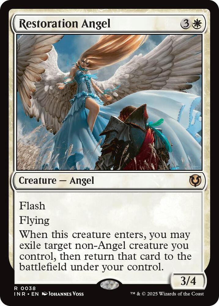 Restoration Angel - Innistrad Remastered (INR) NM *FOIL*