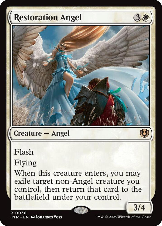 Restoration Angel - Innistrad Remastered (INR) NM *FOIL*