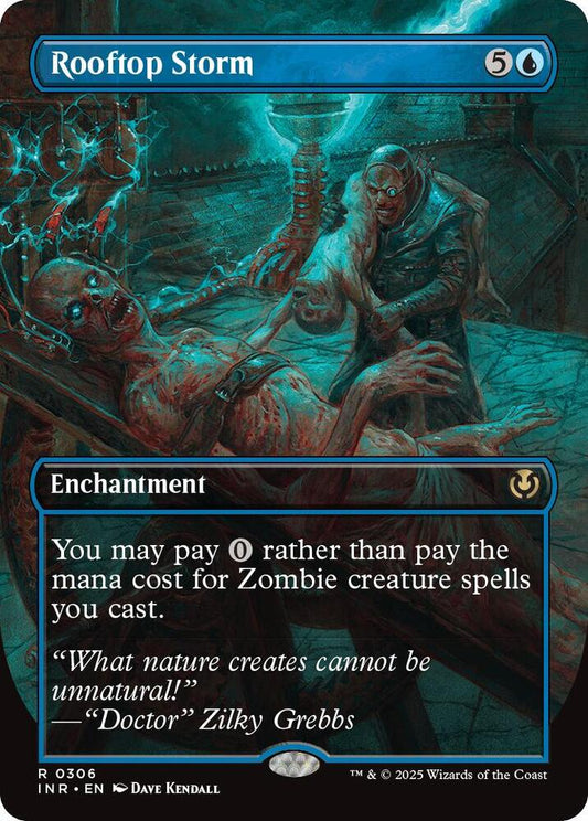 Rooftop Storm (Borderless) - Innistrad Remastered (INR) NM