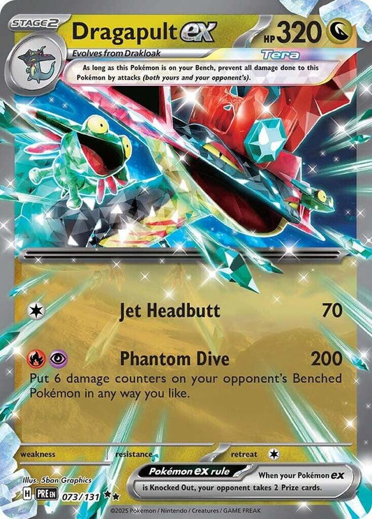 Dragapult ex - 073/131 - SV: Prismatic Evolutions (PRE) NM *FOIL*