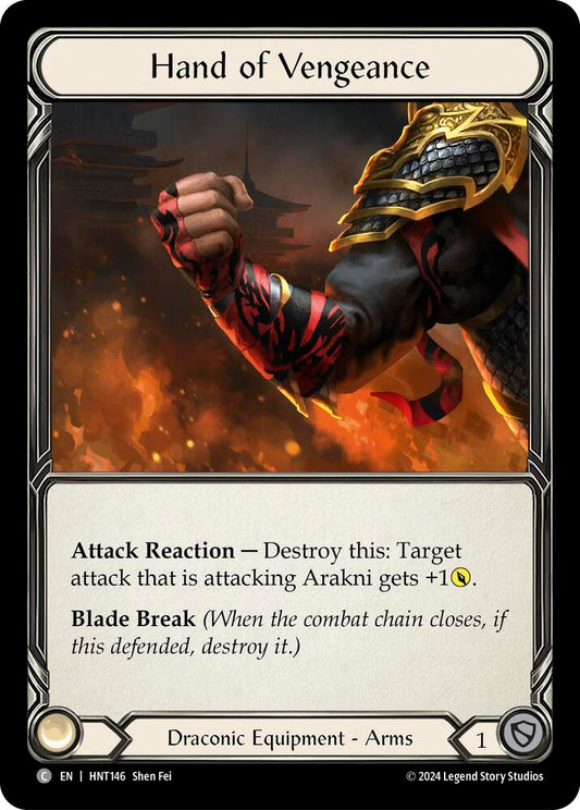 Hand of Vengeance - The Hunted NM *Cold Foil*