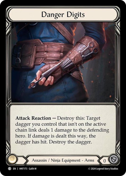 Danger Digits - The Hunted NM *Cold Foil*