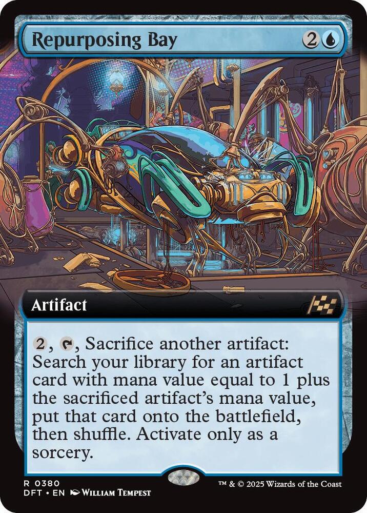 Repurposing Bay (Extended Art) - Aetherdrift (DFT) NM *FOIL*