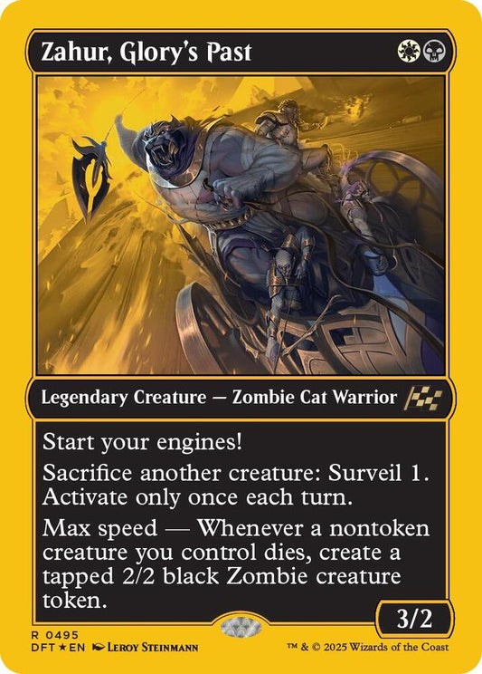 Zahur, Glory's Past (First-Place Foil) - Aetherdrift (DFT) NM *FOIL*