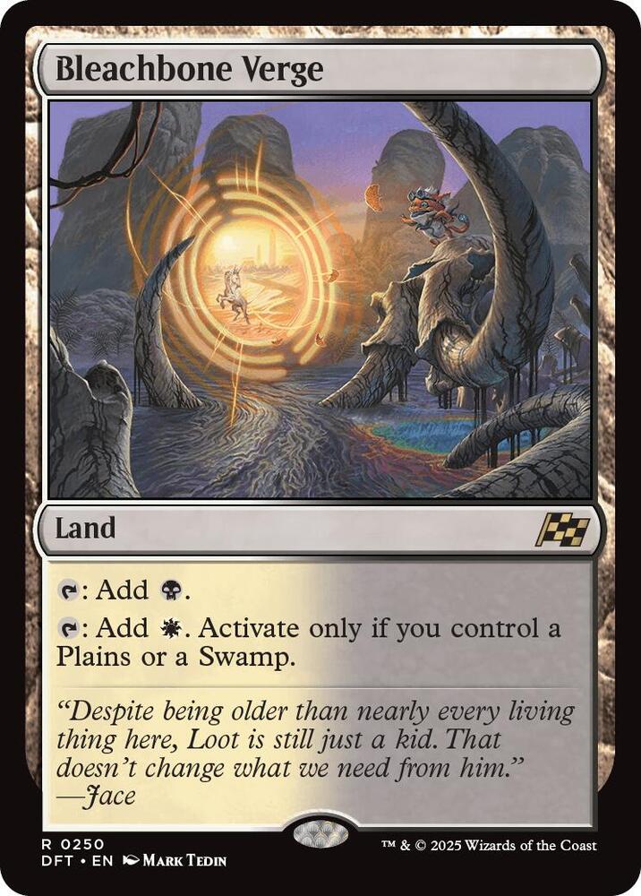 Bleachbone Verge - Aetherdrift (DFT) NM