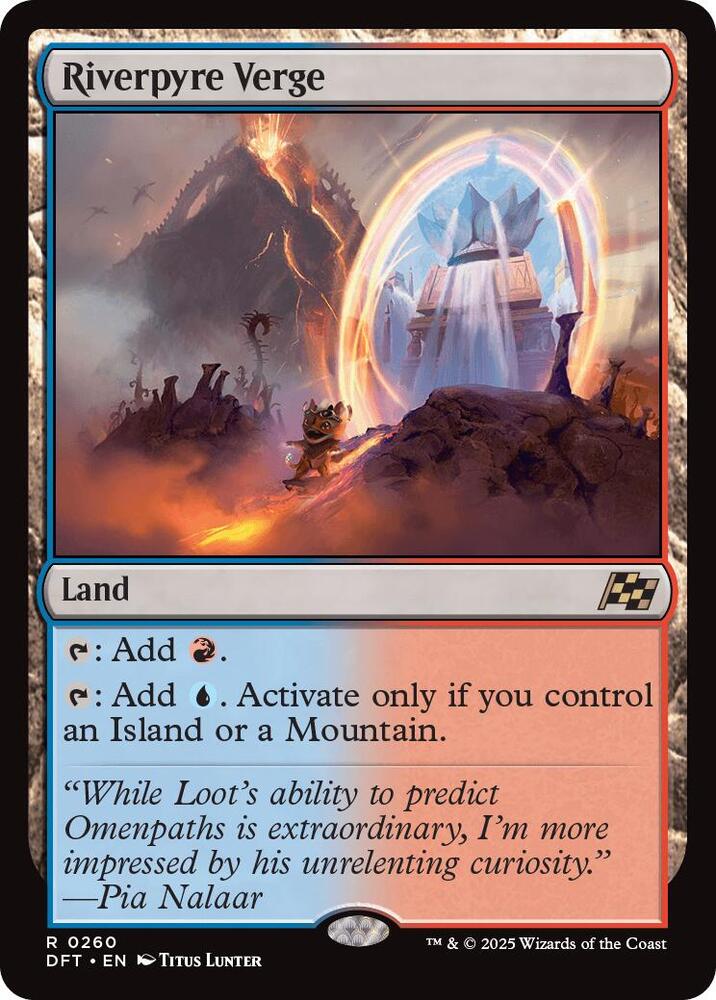Riverpyre Verge - Aetherdrift (DFT) NM