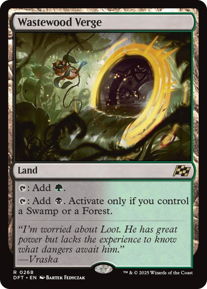 Wastewood Verge - Aetherdrift (DFT) NM *FOIL*