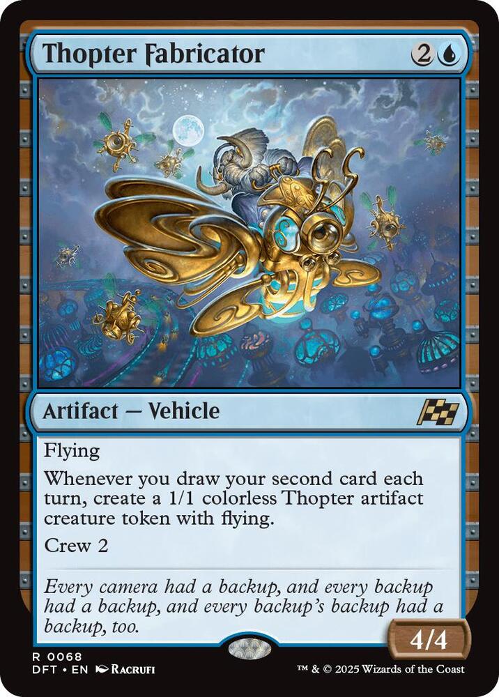 Thopter Fabricator - Aetherdrift (DFT) NM *FOIL*