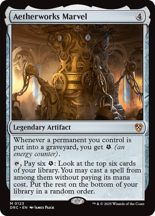 Aetherworks Marvel - Commander: Aetherdrift (DRC)
