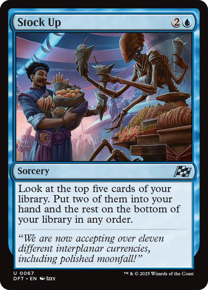 Stock Up - Aetherdrift (DFT) NM *FOIL*