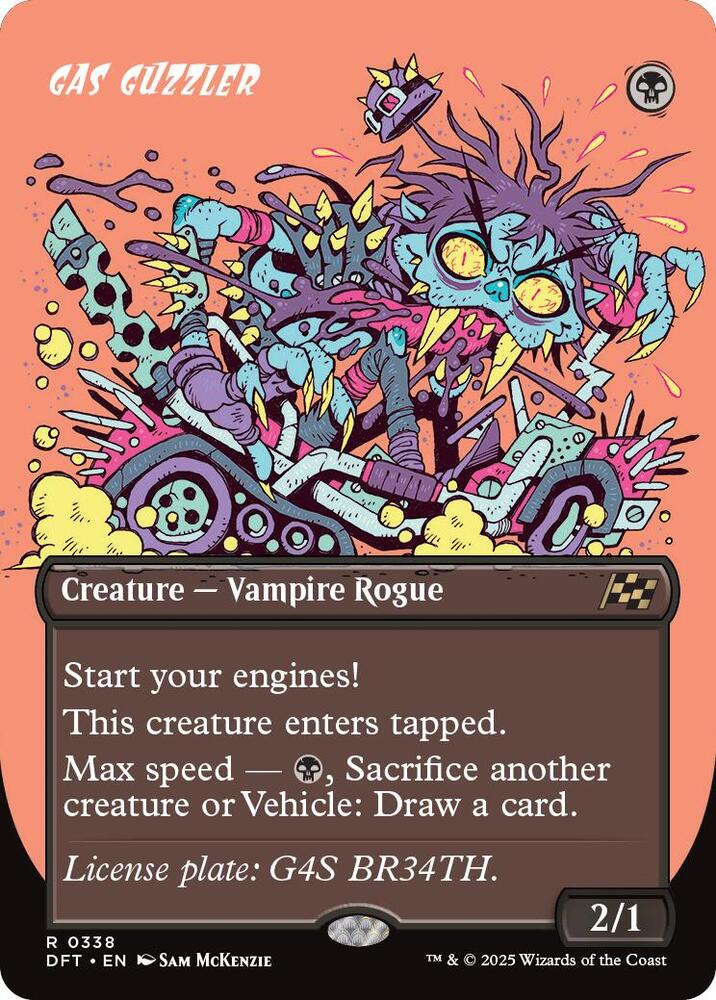 Gas Guzzler (Borderless) - Aetherdrift (DFT)