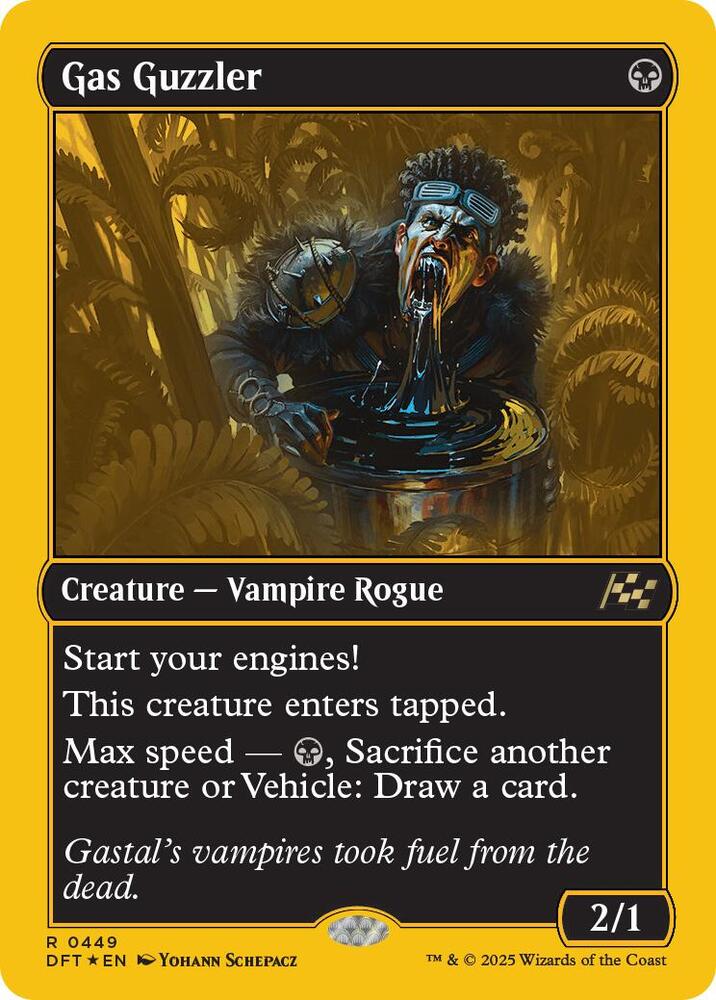 Gas Guzzler (First-Place Foil) - Aetherdrift (DFT) NM *FOIL*