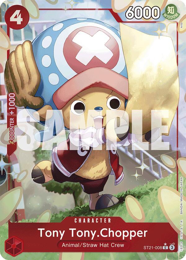 Tony Tony.Chopper (Parallel) - Starter Deck EX: Gear 5 (ST-21) NM *FOIL*