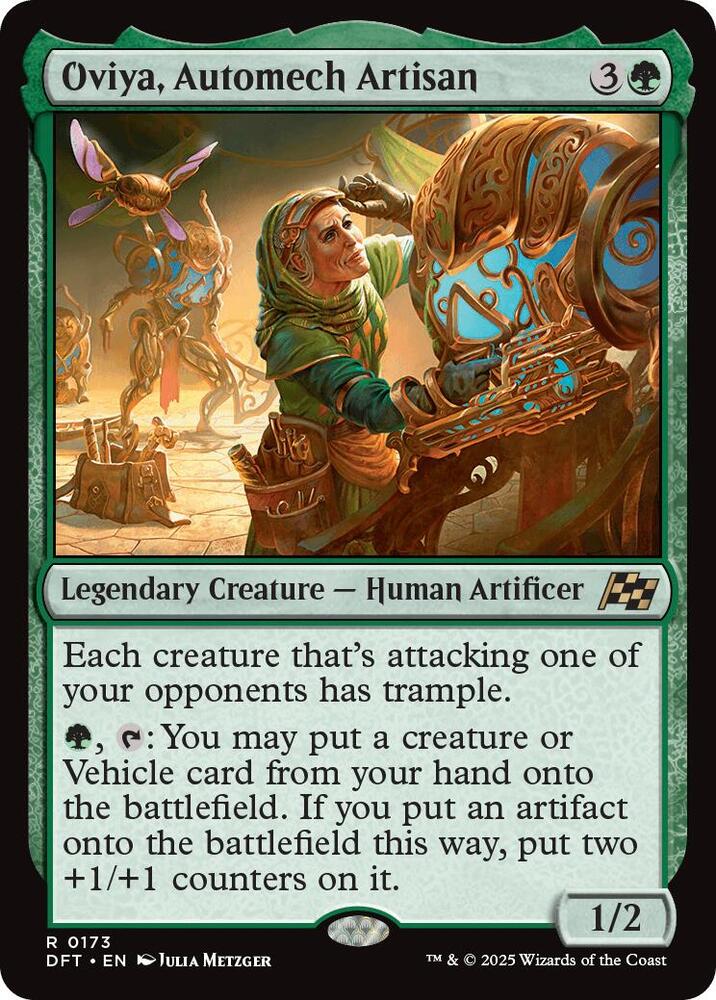 Oviya, Automech Artisan - Aetherdrift (DFT) NM