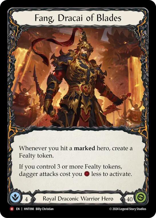 Fang, Dracai of Blades - The Hunted NM