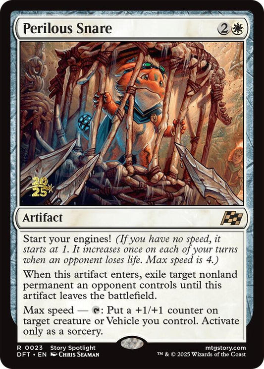 Perilous Snare - Prerelease Cards (PRE) NM *FOIL* SEALED