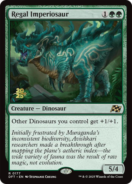 Regal Imperiosaur - Prerelease Cards (PRE) NM *FOIL* SEALED
