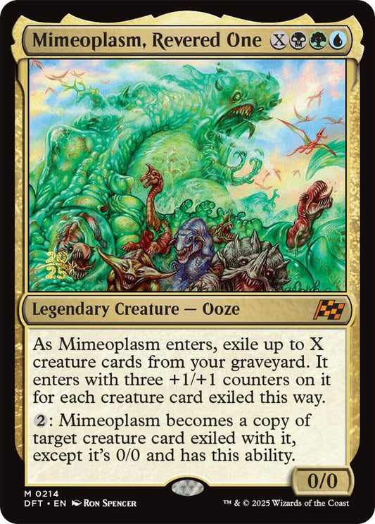 Mimeoplasm, Revered One - Prerelease Cards (PRE) NM *FOIL* SEALED