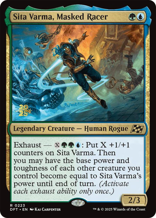 Sita Varma, Masked Racer - Prerelease Cards (PRE) NM *FOIL* SEALED