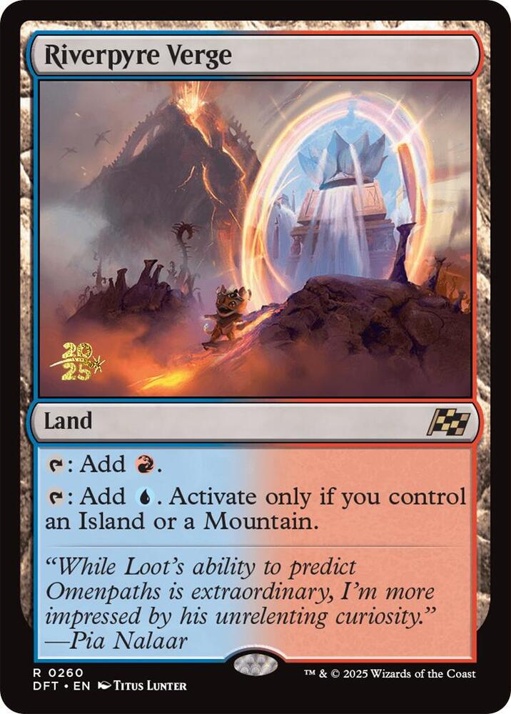 Riverpyre Verge - Prerelease Cards (PRE) NM *FOIL* SEALED