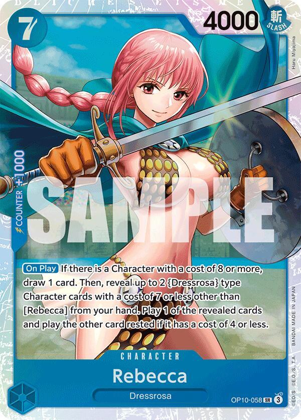 Rebecca - Royal Blood (OP10) NM *FOIL*