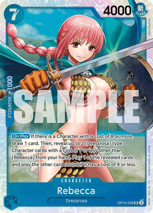Rebecca - Royal Blood (OP10) NM *FOIL*