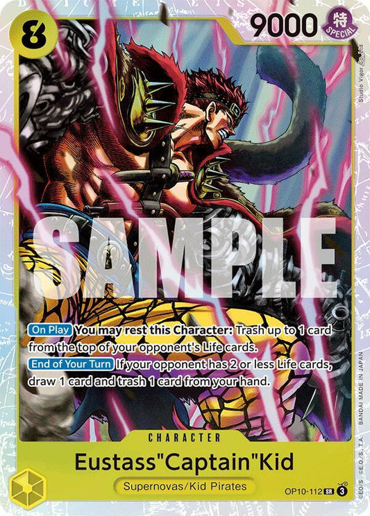 Eustass"Captain"Kid (112) - Royal Blood (OP10) NM *FOIL*