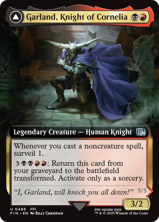 Garland, Knight of Cornelia (Extended Art) - FINAL FANTASY (FIN) NM