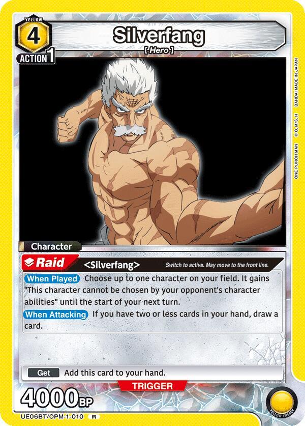 Silverfang (010) - UE06BT: One Punch Man (UE06BT) NM *FOIL*