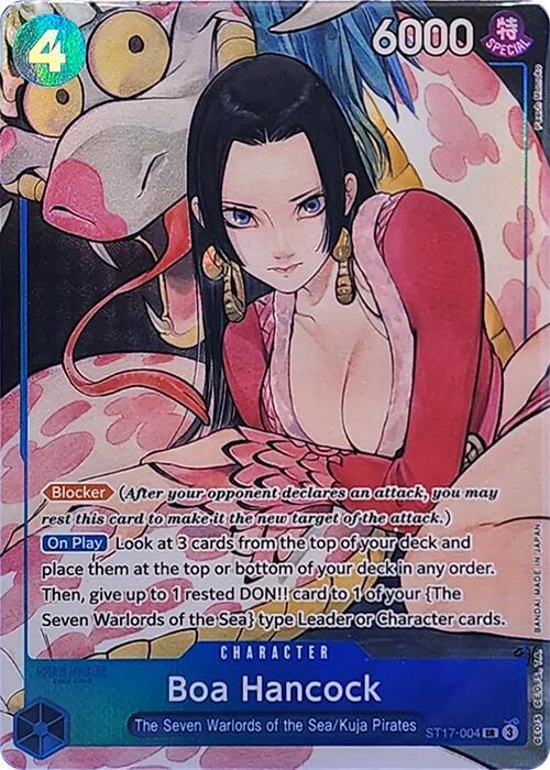 Boa Hancock (Illustration Box Vol.1) (Textured) - One Piece Promotion Cards (OP-PR) NM *FOIL*