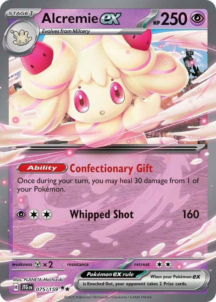 Alcremie ex - SV09: Journey Together (JTG) NM *FOIL*