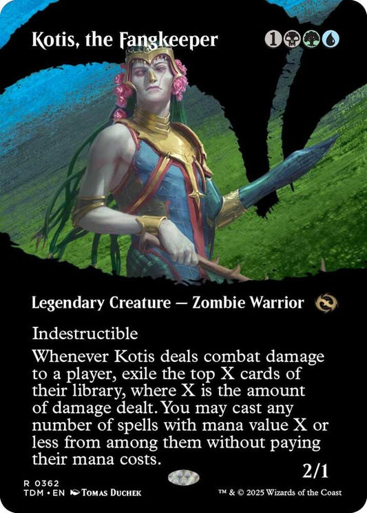 Kotis, the Fangkeeper (Borderless) - Tarkir: Dragonstorm (TDM) NM
